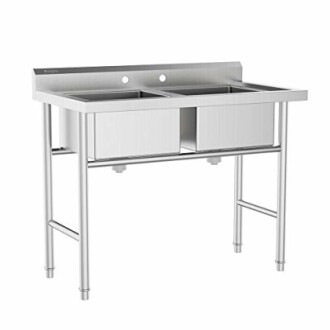 Bonnlo Commercial 304 Stainless Steel Sink